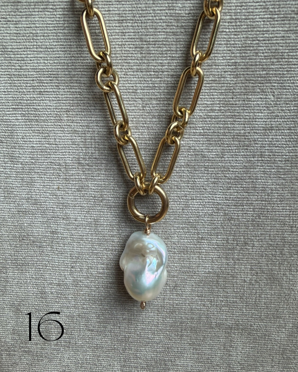 Baroque Pearl Drop