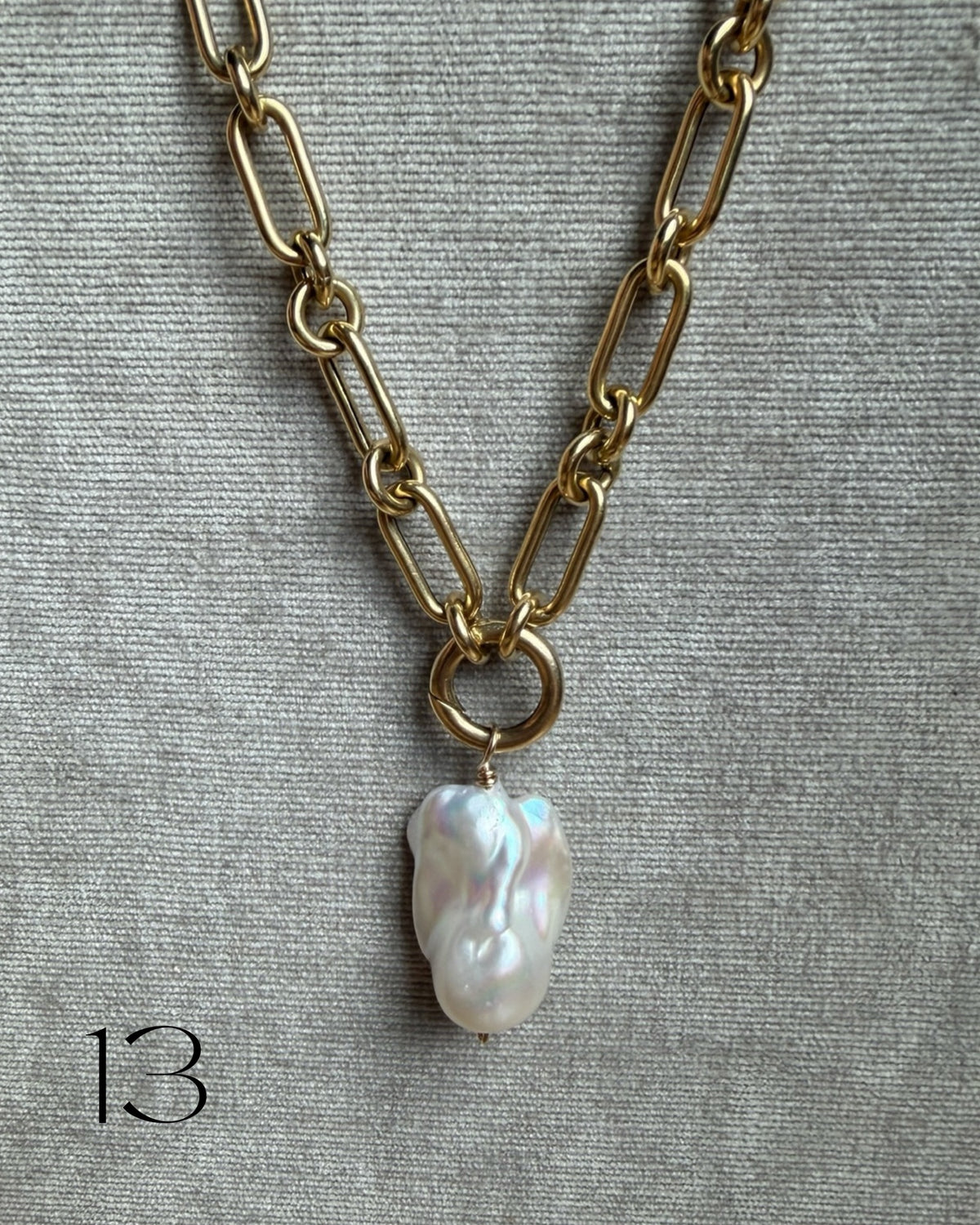 Baroque Pearl Drop
