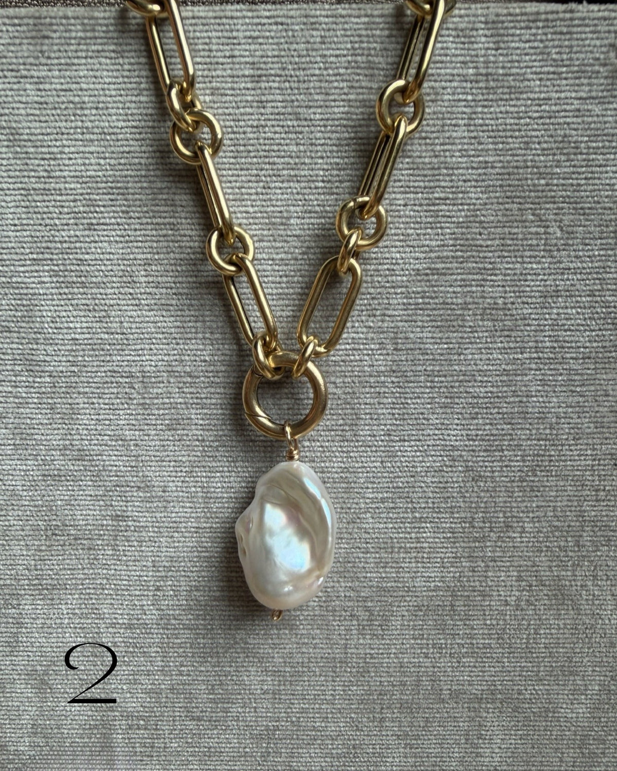 Baroque Pearl Drop