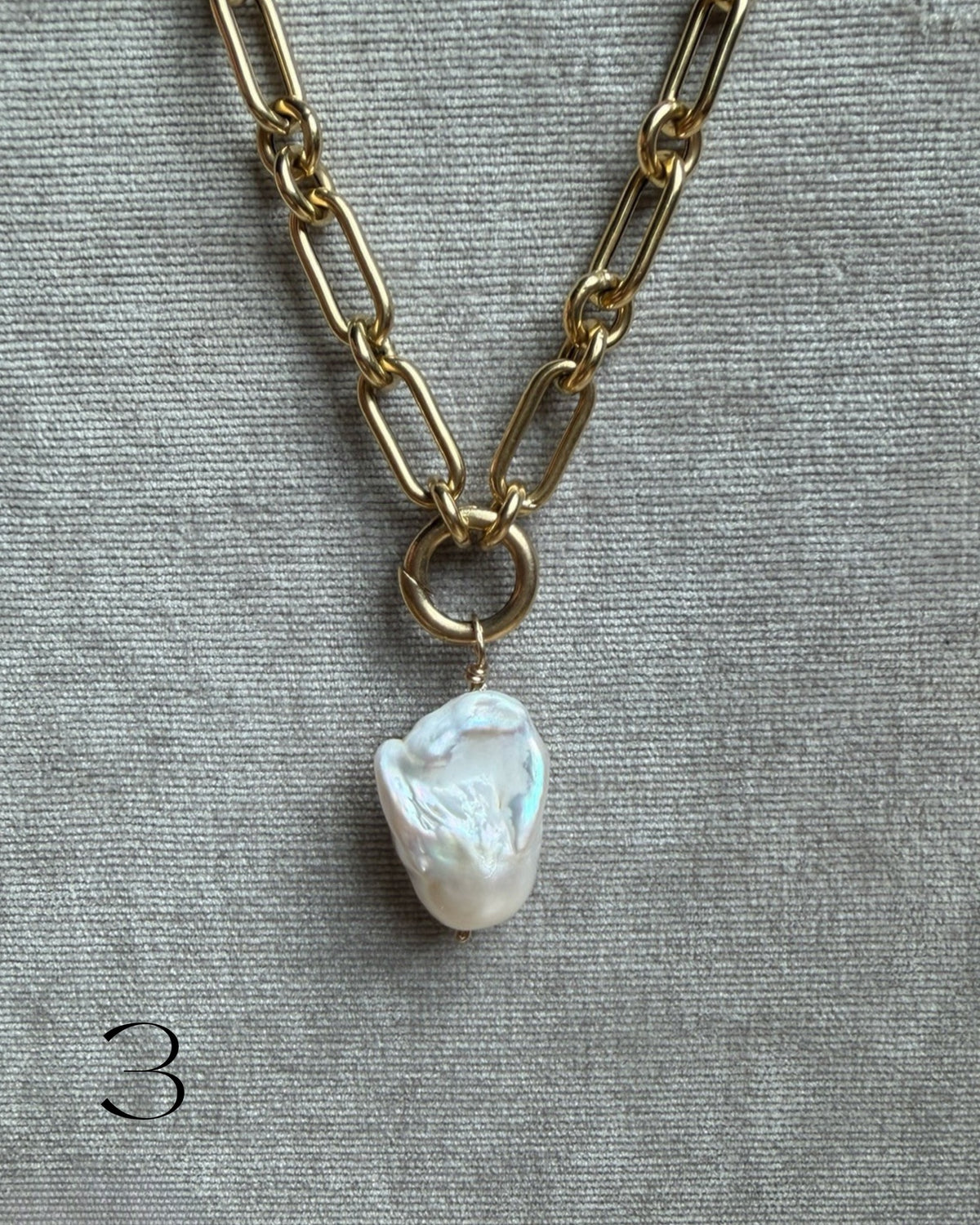 Baroque Pearl Drop