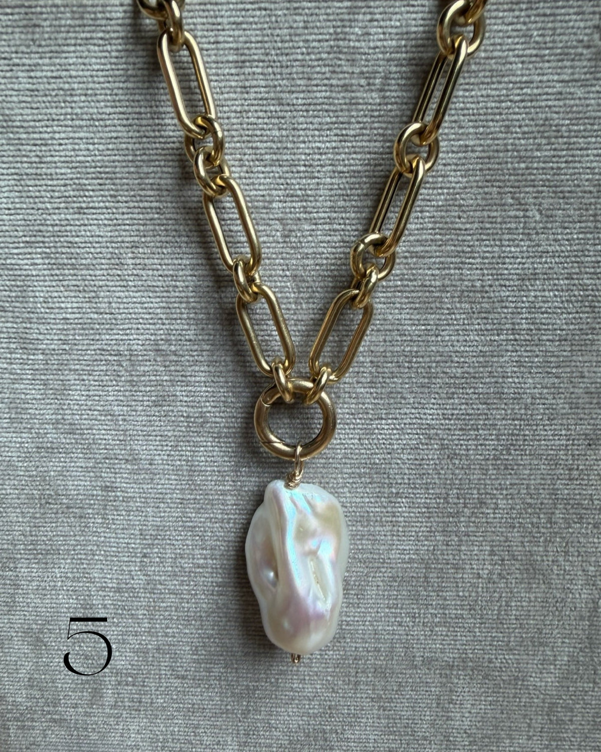 Baroque Pearl Drop