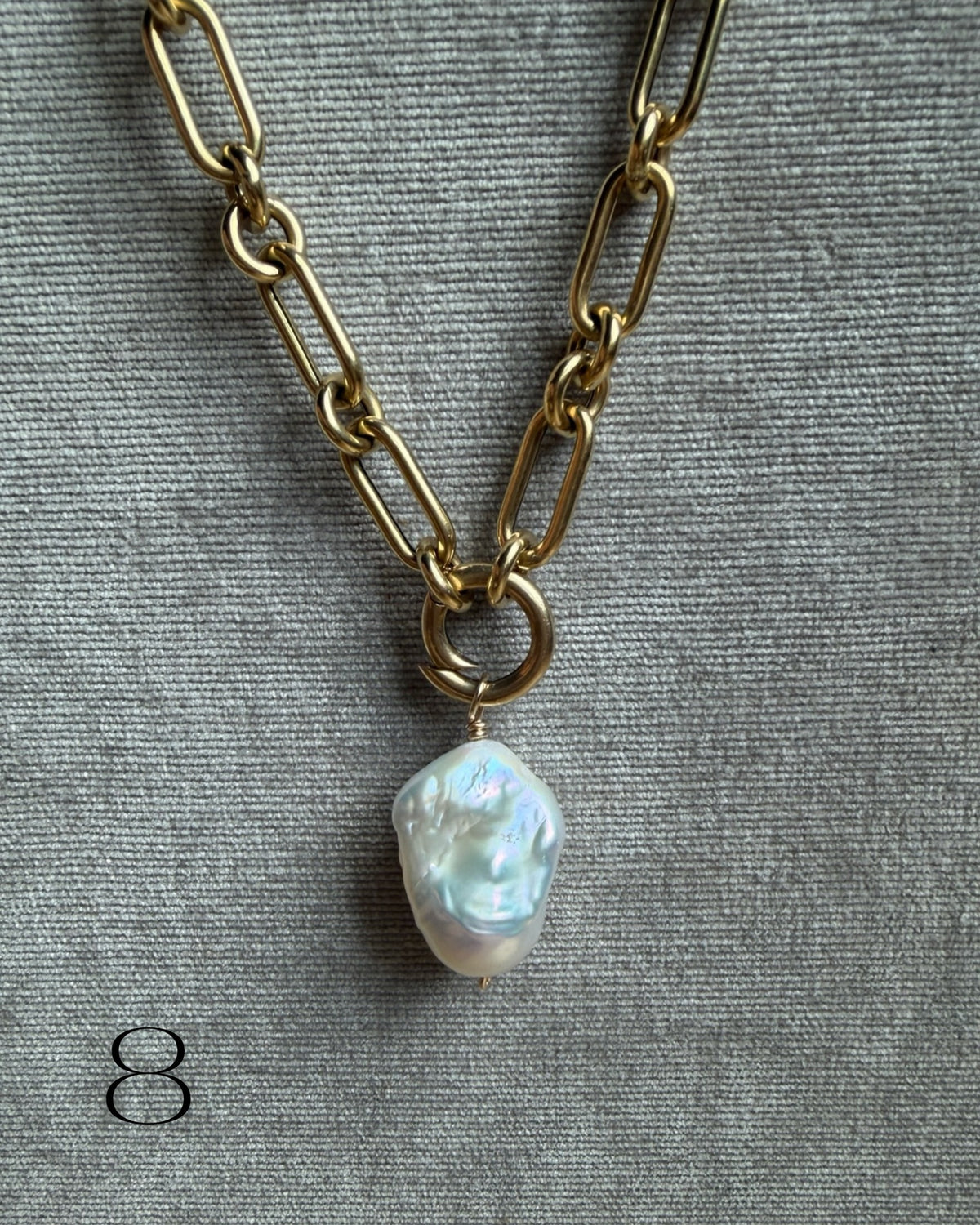 Baroque Pearl Drop