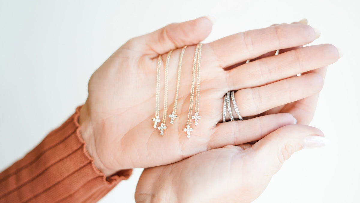 KSD Baby  Diamond Cross