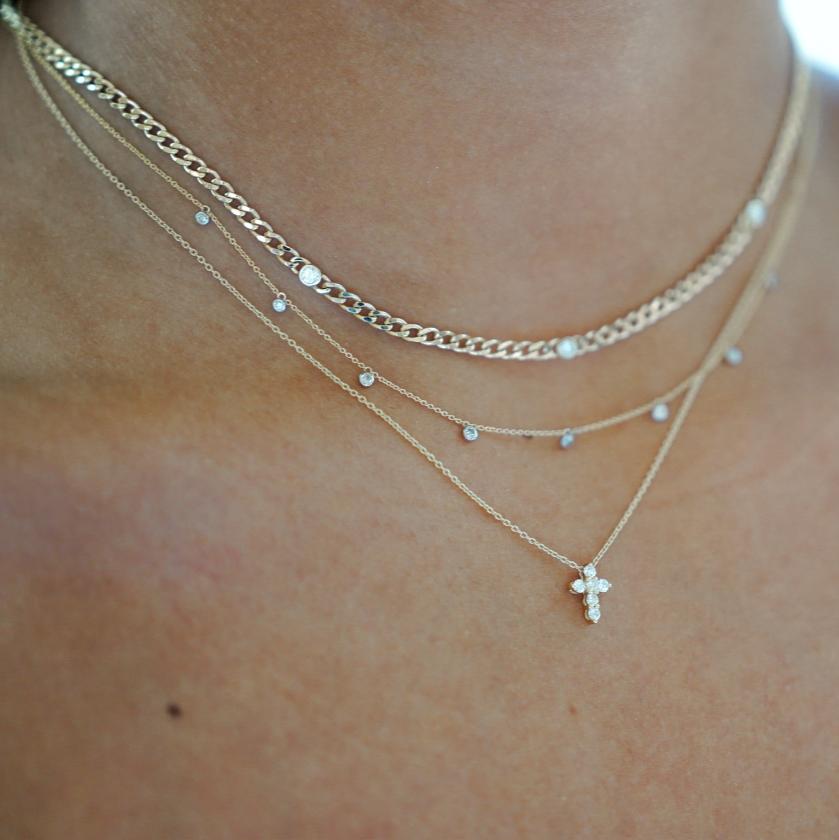 Cuban Chain Diamond Necklace