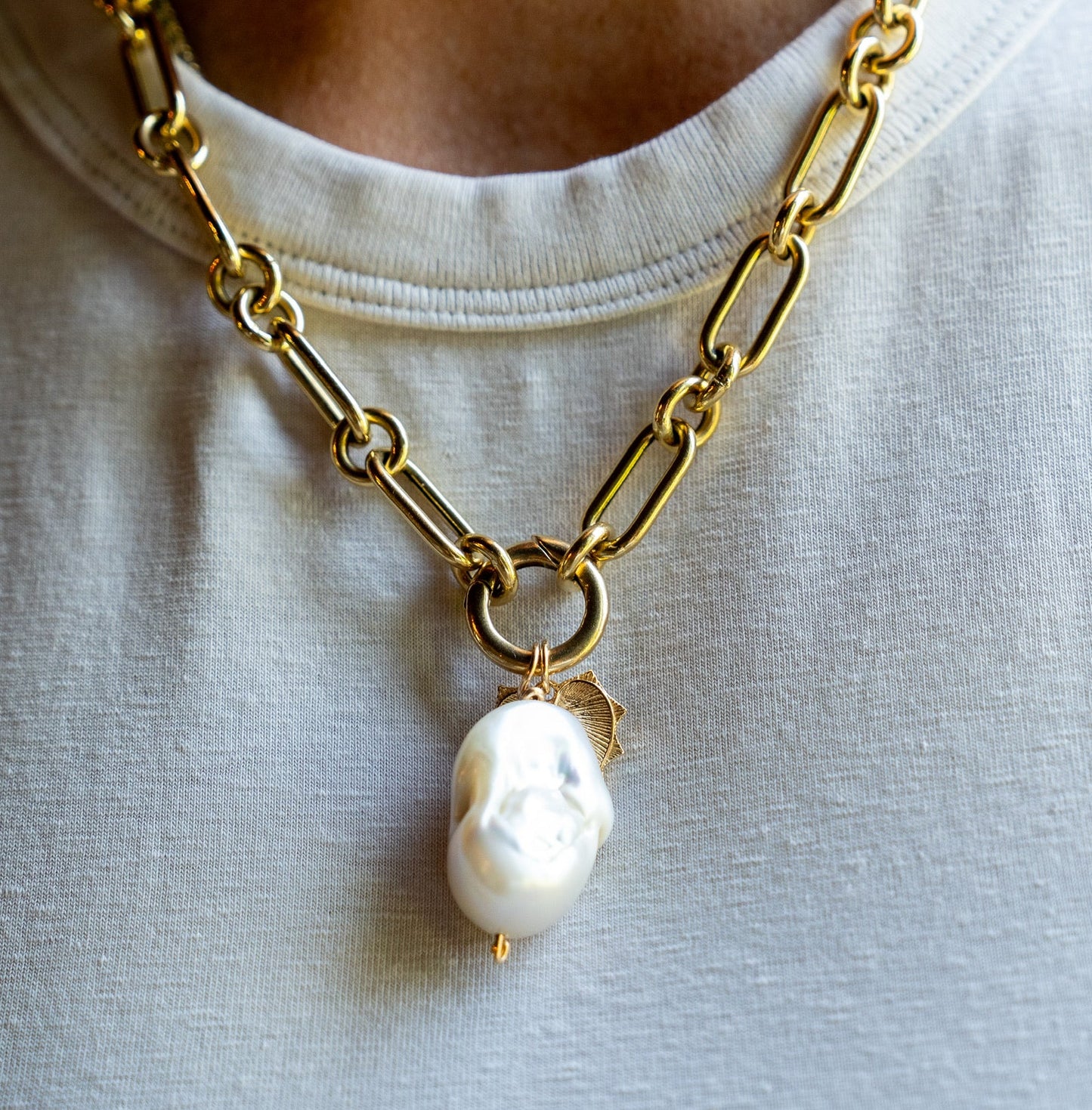 Baroque Pearl Drop