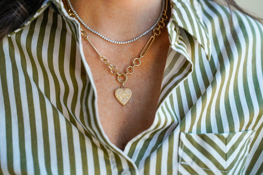 14k Heart Pendant