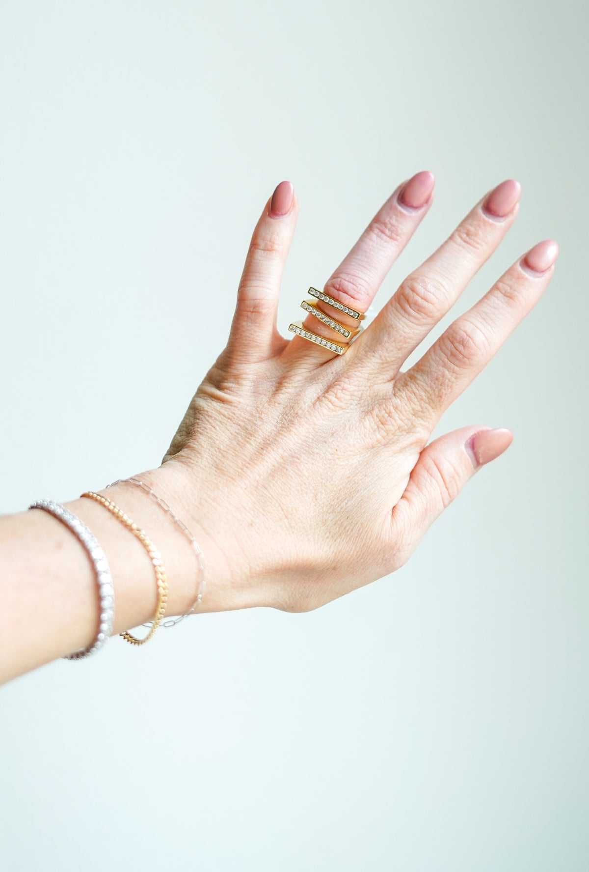 Diamond Channel Ring