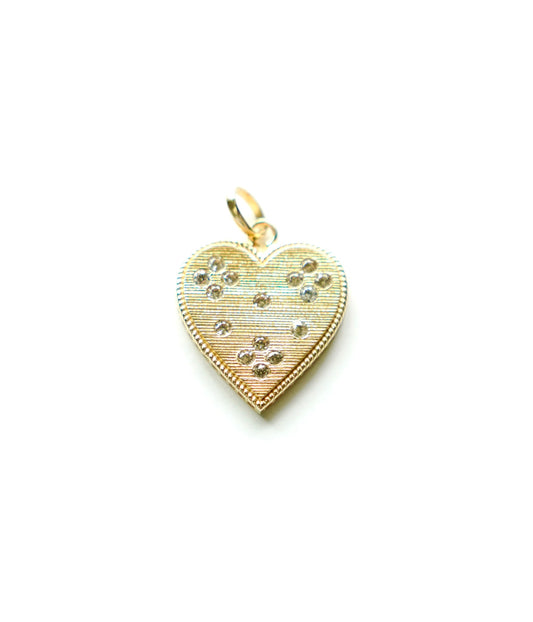 14k Heart Pendant