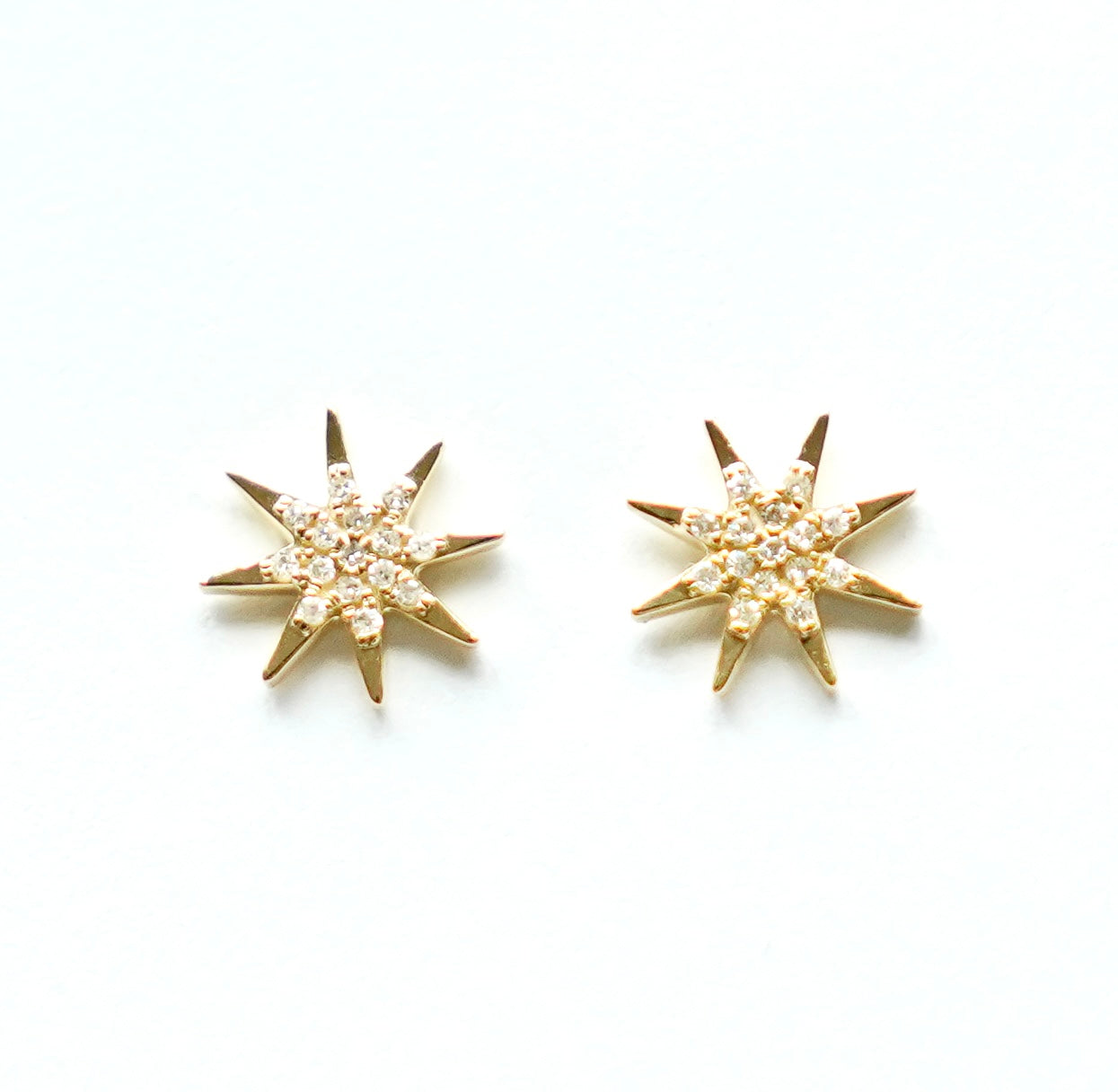 Sunburst Stud Earrings