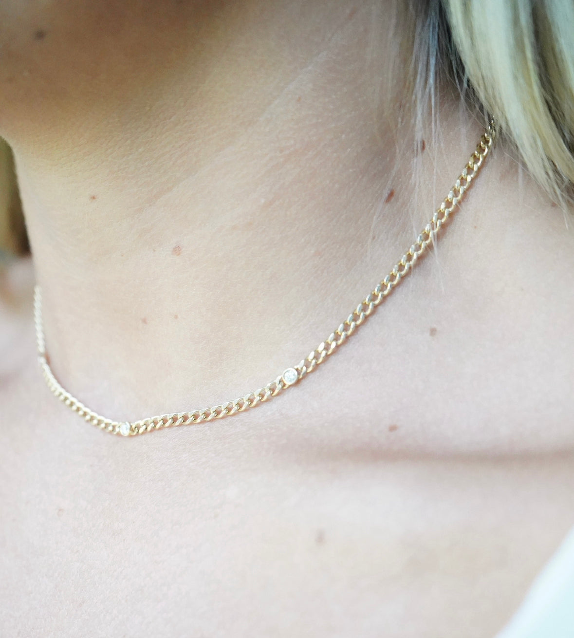 Cuban Chain Diamond Necklace