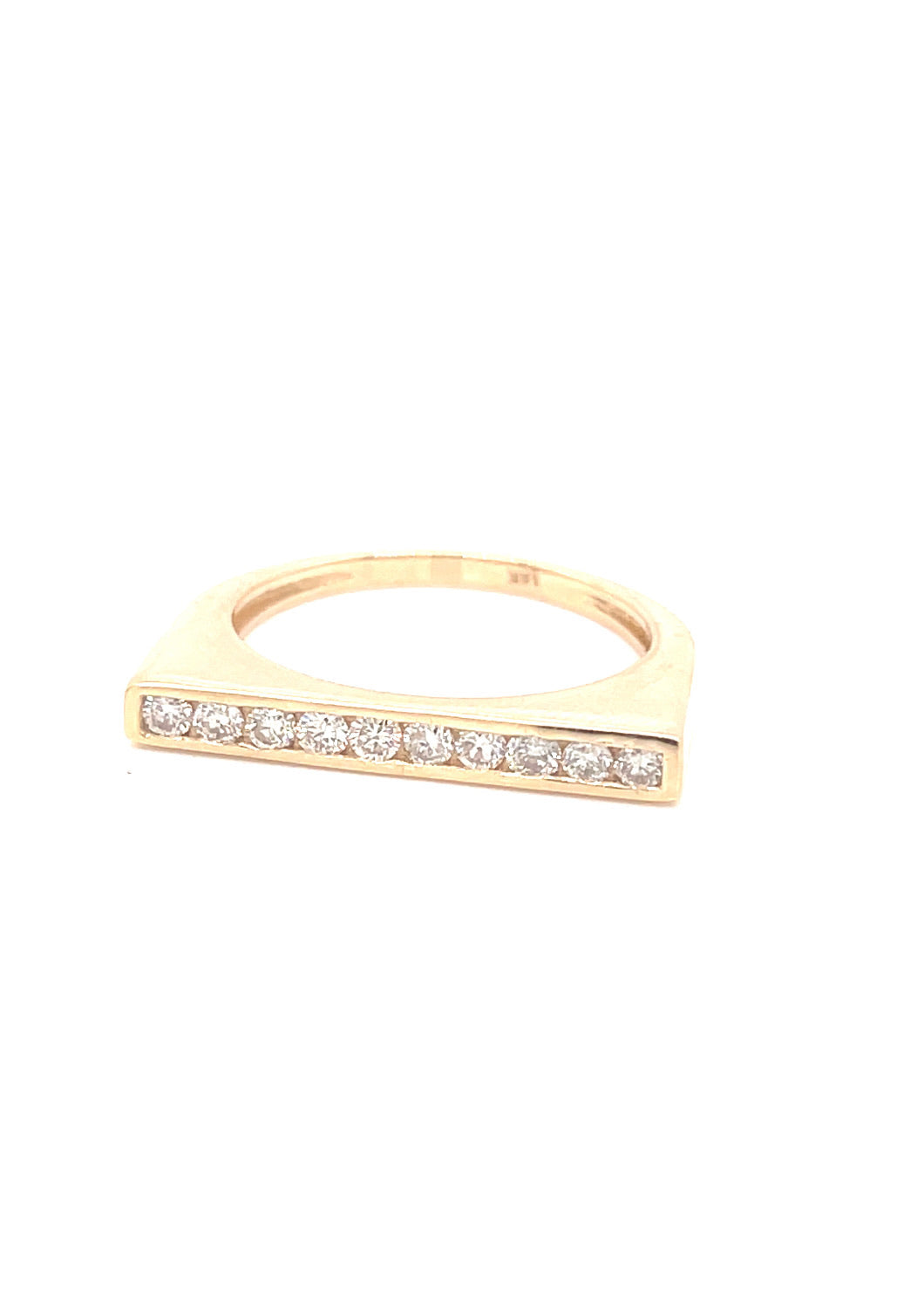 Diamond Channel Ring